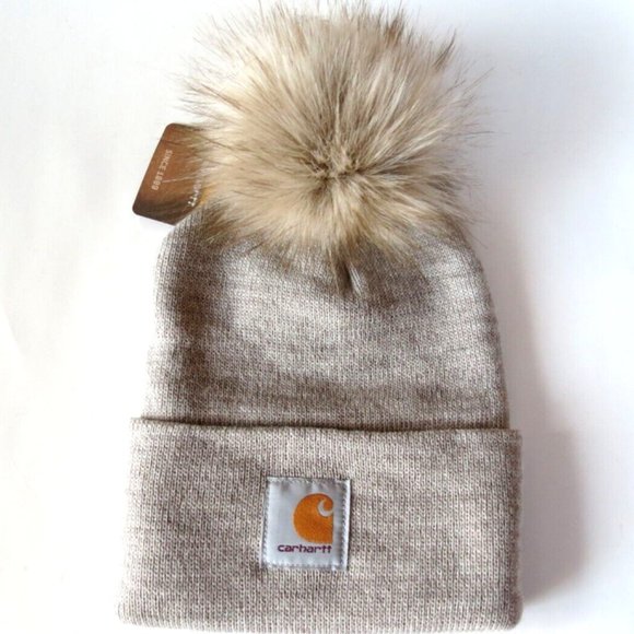 Carhartt Beanie Handmade in USA Pom - Picture 7 of 7